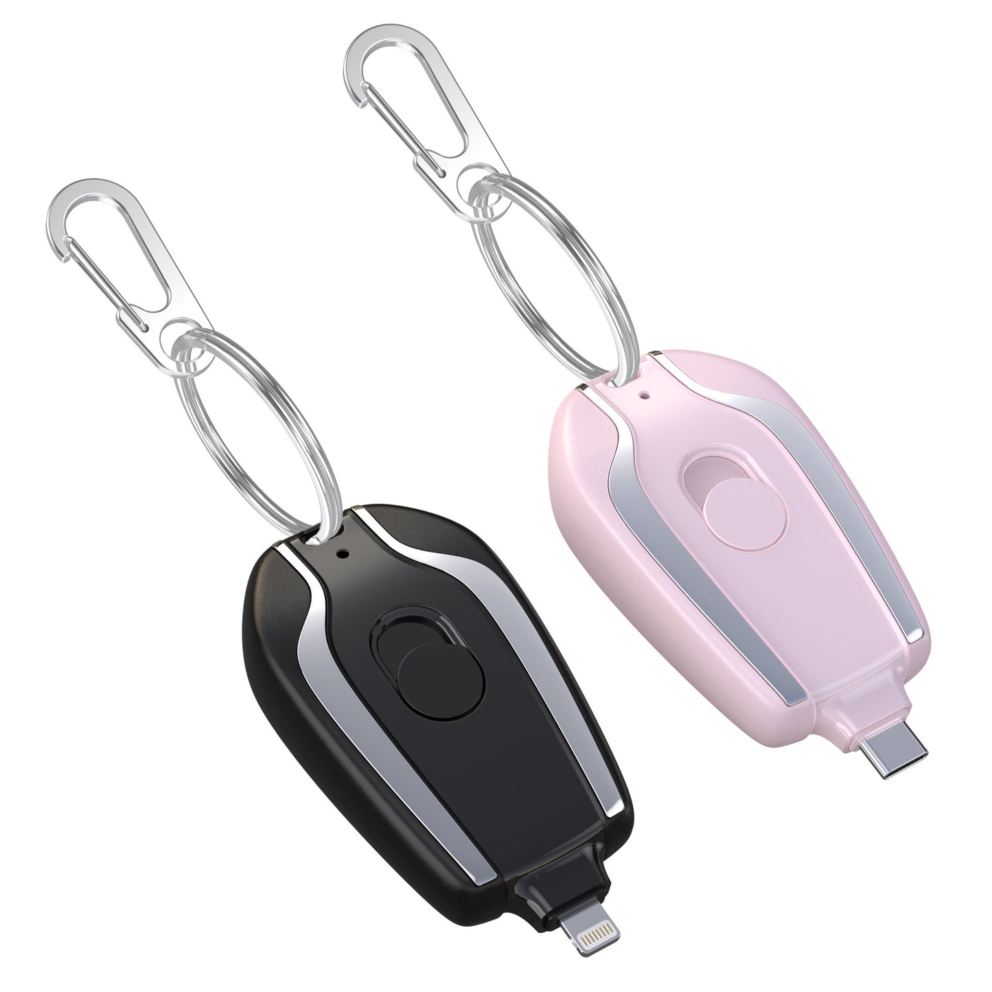 Mini Keychain Power Bank Compact And Portable Wireless Retractable Plug Pocket Emergency Power Bank